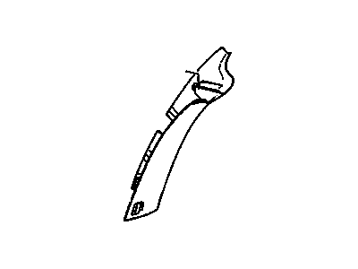 Oldsmobile 20632804 Lock Pillar Trim