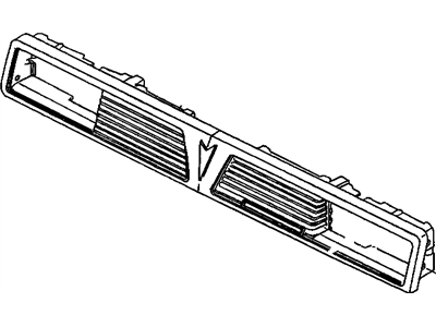 Pontiac 10055091 Grille