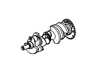 Pontiac Crankshaft - 12588613