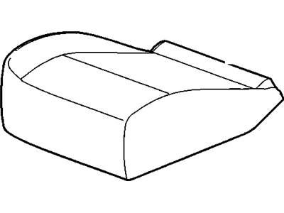 GM 15933323 Cover, Am4 - Rear Folding Split Back Bench Seat GM 15933323 Cover, Am4 - Rear Folding Split Back Bench Seat