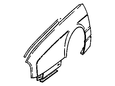 Cadillac 3636324 Fender
