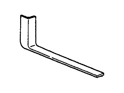 Oldsmobile 11515187 BOLT,FRONT SIDE DOOR OPENING FLOOR CARPET RETAINER(M4.2X1.41X50)(8.977)