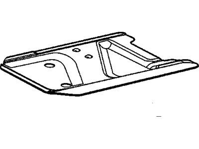 Chevy 92220326 DEADENER,REAR COMPARTMENT FLOOR PANEL