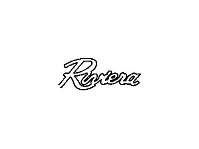Buick 20378516 Nameplate
