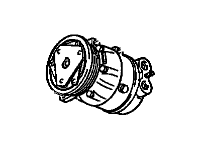 Oldsmobile 89018957 Compressor