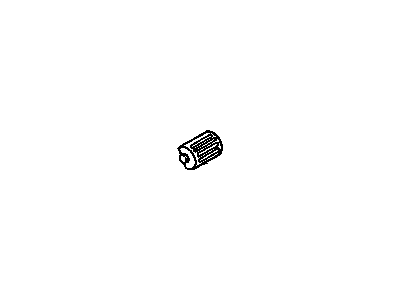 GM 10170151 Air Vent Grille, Black, Outer 10170151 GM Air Vent Grille, Black, Outer Illustration 1 of 1