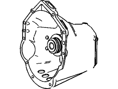 Chevy 15998496 HOUSING,CLUTCH(TO MOUNT TO TRANS USE QTY 4 11514224/BOLT TOGETHER WITH 15531205/WASHER)
