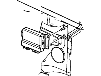 Chevy 12590008 MODULE,THROTTLE ACTUATOR CONTROL