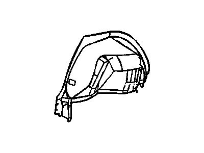 Cadillac 25634139 Inner Wheelhouse