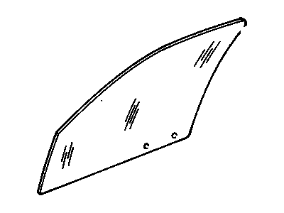 Chevy 22580558 Door Glass