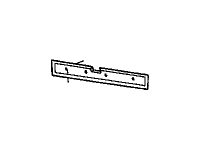 Chevy 12463226 Applique