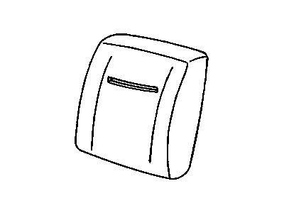 Buick 12523545 Seat Back Pad