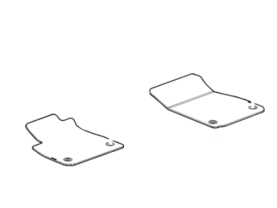 Buick 39062786 MAT PKG,FRONT & REAR CARPET(INCLUDES 2,10,11)(BLACK)(INSTALL 0.10)(15.286)