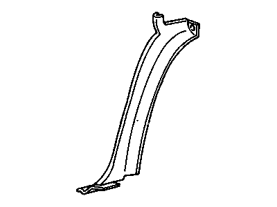 Cadillac 20704936 Lock Pillar