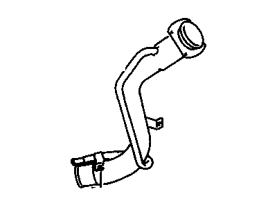 Chevy Metro Fuel Filler Hose - 91173416