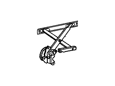 Buick Roadmaster Window Regulator - 16631402