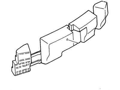 Chevy 16524825 ABSORBER,REAR BUMPER FASCIA ENERGY