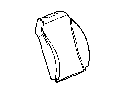 GM 25810169 Cover, Front Seat Back And Back Of Back, Passenger Side 25810169 GM Cover, Front Seat Back And Back Of Back, Passenger Side Illustration 1 of 1