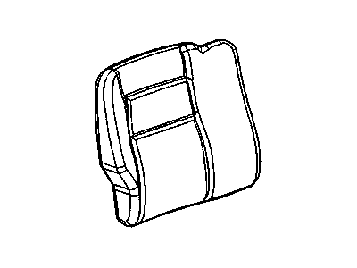 Chevy 88955616 COVER,3RD ROW SEAT BACK(NEUTRAL)(CARPET IS THICK/COARSE BACKING)(FOR 2ND DESIGN SEE 89042710)