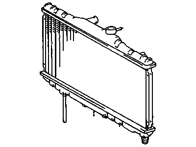 Chevy Nova Radiator - 52467284