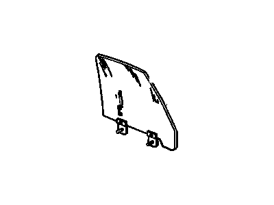 Buick 25640131 Door Glass