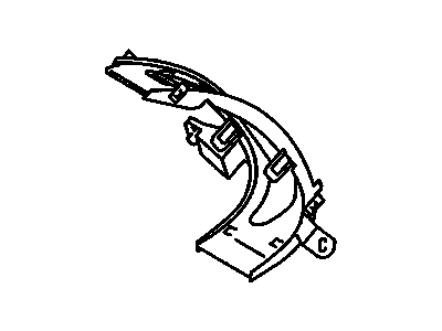 Pontiac 19183803 HOUSING,AUTOMATIC TRANSMISSION CONTROL INDICATOR OPENING(LOWER)