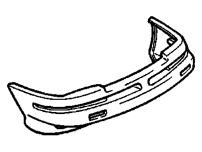 Oldsmobile Silhouette Bumper - 10240346