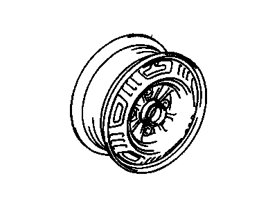 Chevy Nova Spare Wheel - 94844462