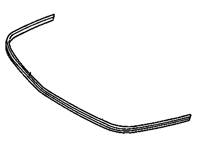 GM 14102952 Molding 14102952 GM Molding Illustration 1 of 1