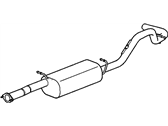 GMC Savana 3500 Muffler - 15159716 Muffler W/Tpipe