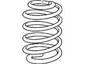 Chevrolet Metro Coil Springs - 91171316 Coil Spring