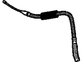 Cadillac STS Parking Brake Cable - 20772270 Rear Cable