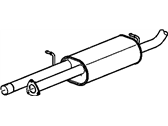 Chevrolet Express 3500 Muffler - 15767251 Muffler W/Tpipe