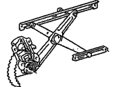 Chevrolet Window Regulator - 94844259 Window Regulator