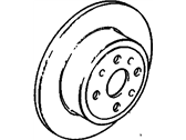 Cadillac Catera Brake Disc - 9195052 Rotor