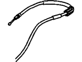 Cadillac DTS Parking Brake Cable - 20866972 Rear Cable