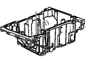 Buick LaCrosse Oil Pan - 12597495 Oil Pan