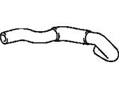 Chevrolet Prizm Radiator Hose - 94858903 Upper Hose