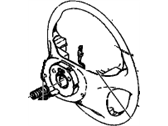Cadillac Catera Steering Wheel - 9194356 Steering Wheel, Black