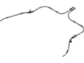 Chevrolet Aveo Parking Brake Cable - 42639360 Cable