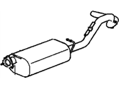 GMC Savana 3500 Muffler - 15739875 Muffler W/Tpipe