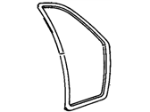 Chevrolet Metro Weather Strip - 30020545 Weatherstrip, Passenger Side