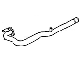 Cadillac Catera Radiator Hose - 9128662 Lower Pipe