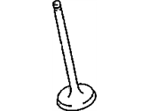 Chevrolet Tracker Intake Valve - 96068605 Exhaust Valve