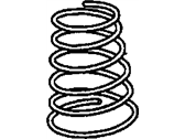 Chevrolet Prizm Coil Springs - 94857932 Coil Spring