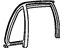 GM 25651919 Window Frame, Rear Driver Side GM 25651919 Window Frame, Rear Driver Side