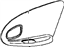 GM 21301264 Insert Kit, Rear Side Door Trim
