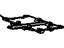 GM 22827668 Bracket, Front Seat Adjuster, Driver Side GM 22827668 Bracket, Front Seat Adjuster, Driver Side