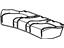 GM 15779123 Cover, Rear Seat Cushion GM 15779123 Cover, Rear Seat Cushion