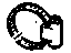 GM 52371641 Clamp, Fuel Line GM 52371641 Clamp, Fuel Line
